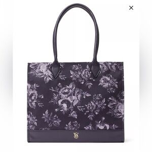 Victoria's Secret Floral Book Tote New